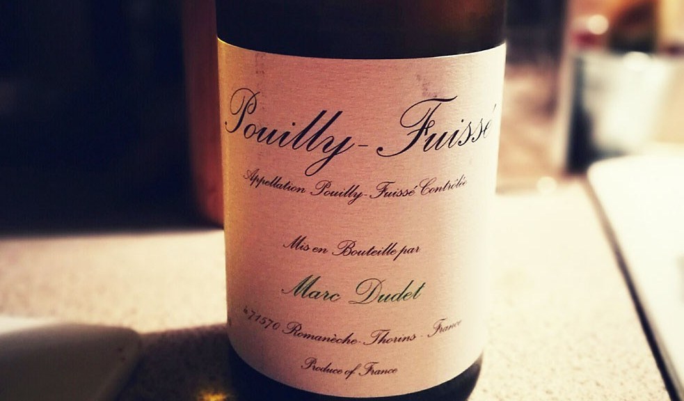 Marc Dudet Pouilly Fuisse Wine From Waitrose