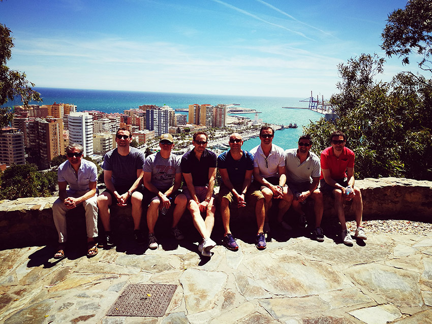 gibralfaro view malaga